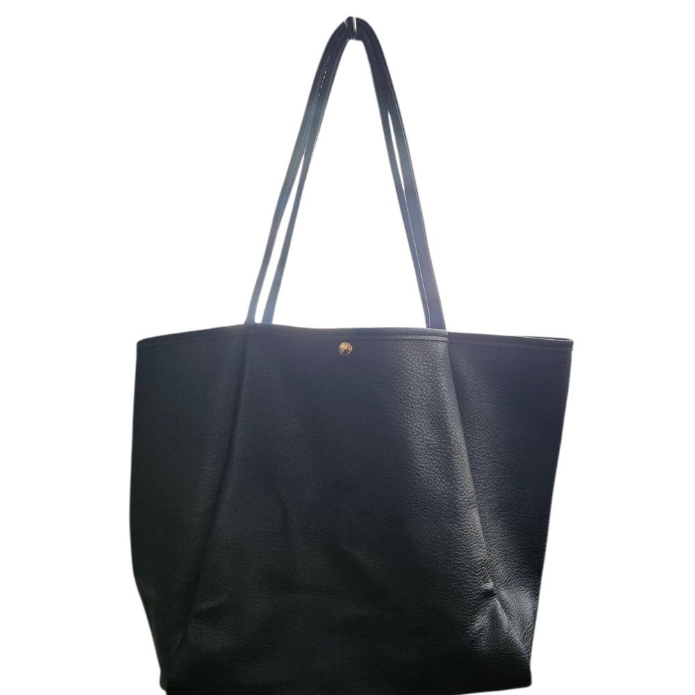 Elegant Black Tote Bag